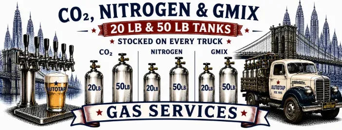 CO2 tanks on truck photo